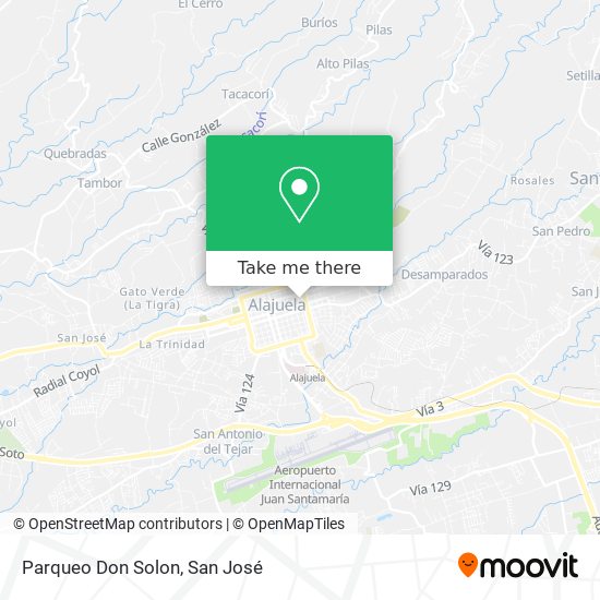 Parqueo Don Solon map