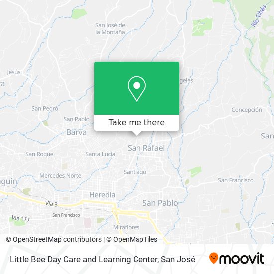 Mapa de Little Bee Day Care and Learning Center