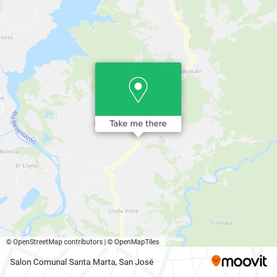 Salon Comunal Santa Marta map