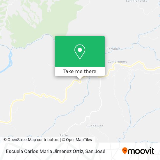 Escuela Carlos Maria Jimenez Ortiz map