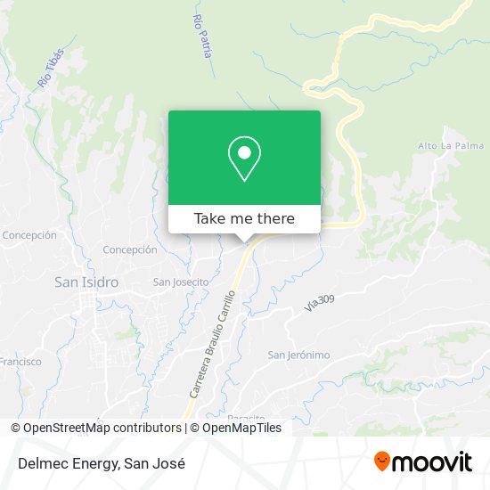 Delmec Energy map