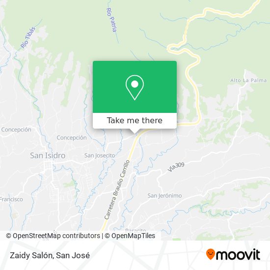 Zaidy Salón map