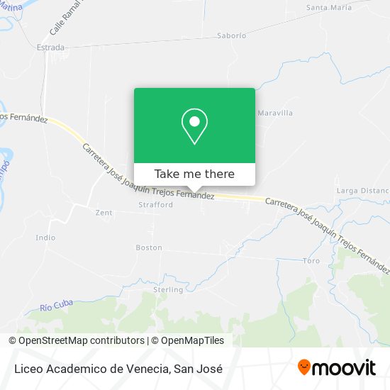 Liceo Academico de Venecia map
