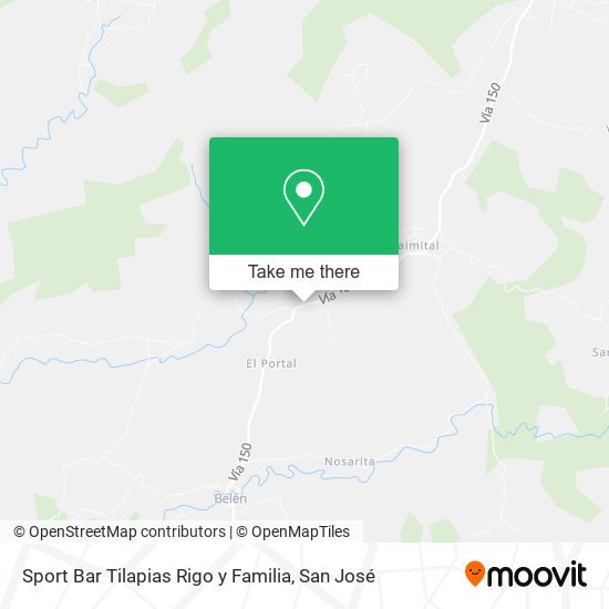 Sport Bar Tilapias Rigo y Familia map