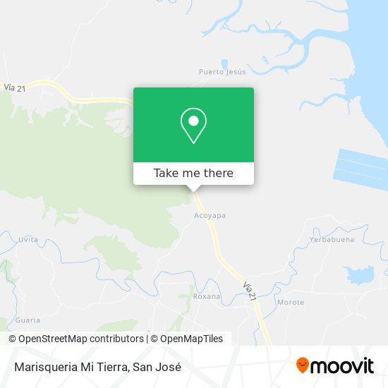 Mapa de Marisqueria Mi Tierra