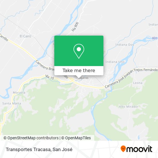 Transportes Tracasa map