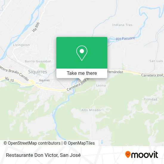 Restaurante Don Victor map