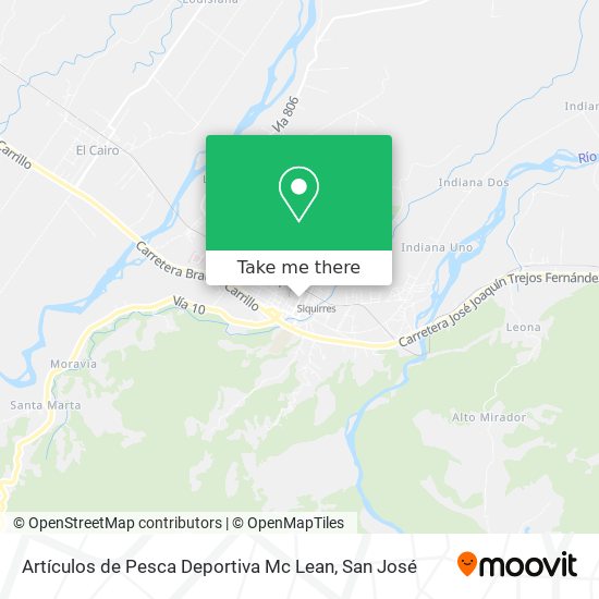 Artículos de Pesca Deportiva Mc Lean map