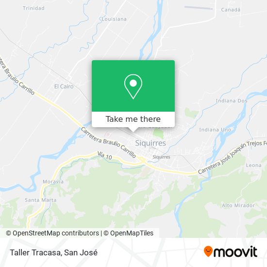 Mapa de Taller Tracasa