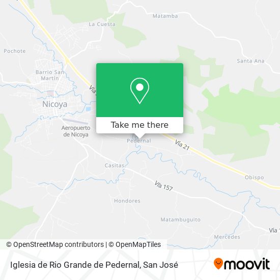 Mapa de Iglesia de Rio Grande de Pedernal