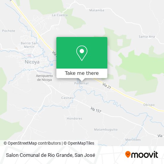 Mapa de Salon Comunal de Rio Grande
