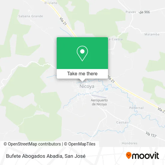 Bufete Abogados Abadia map