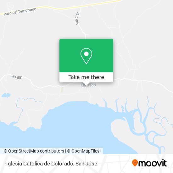 Iglesia Católica de Colorado map
