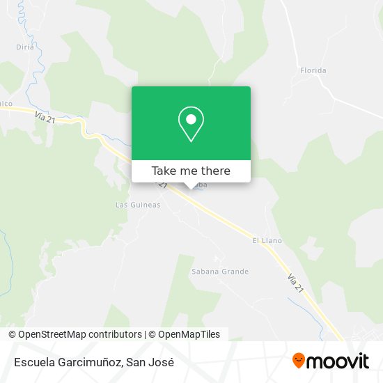 Mapa de Escuela Garcimuñoz