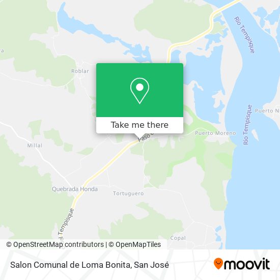 Salon Comunal de Loma Bonita map