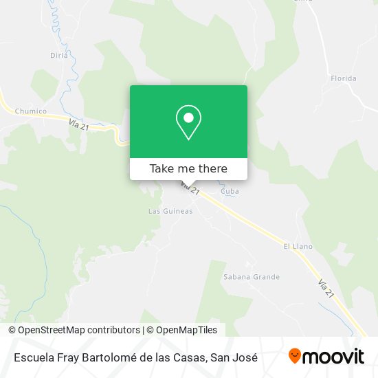Escuela Fray Bartolomé de las Casas map