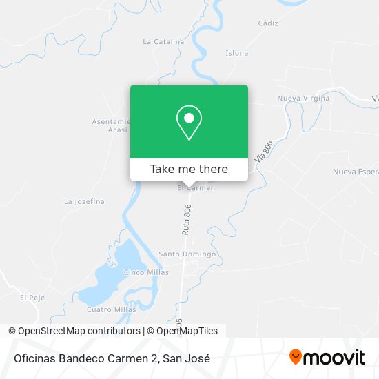 Oficinas Bandeco Carmen 2 map