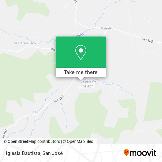 Mapa de Iglesia Bautista