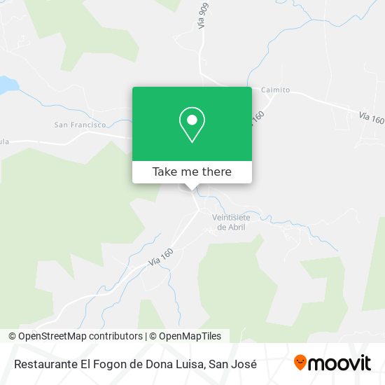 Restaurante El Fogon de Dona Luisa map