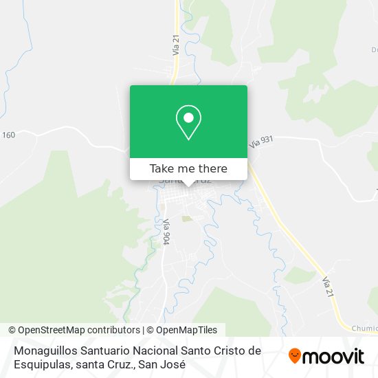Monaguillos Santuario Nacional Santo Cristo de Esquipulas, santa Cruz. map