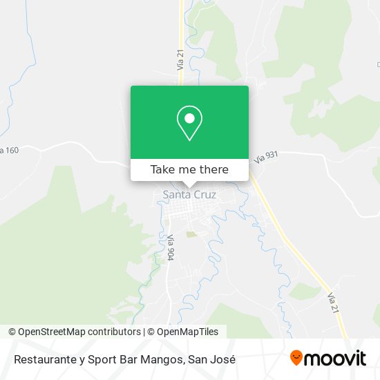 Restaurante y Sport Bar Mangos map