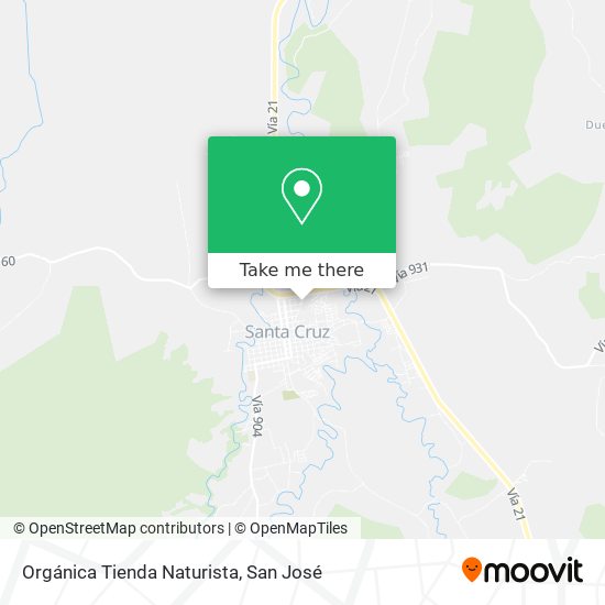 Orgánica Tienda Naturista map
