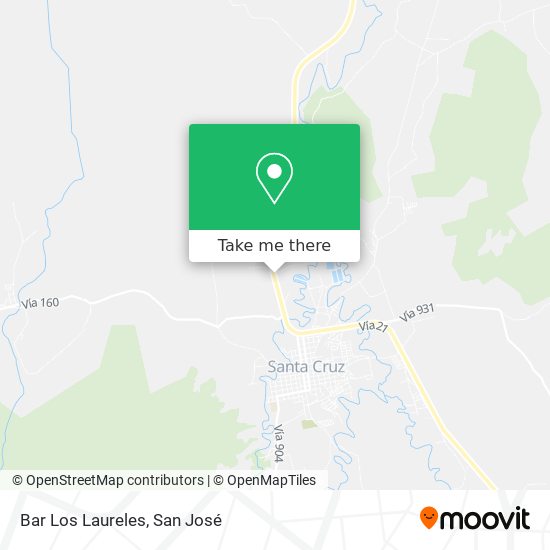 Bar Los Laureles map