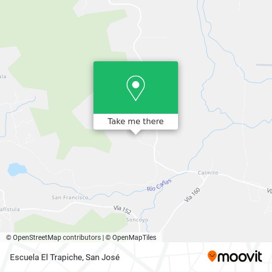 Mapa de Escuela El Trapiche