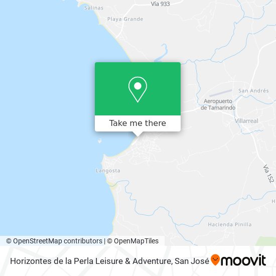 Horizontes de la Perla Leisure & Adventure map