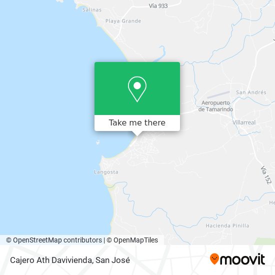 Cajero Ath Davivienda map