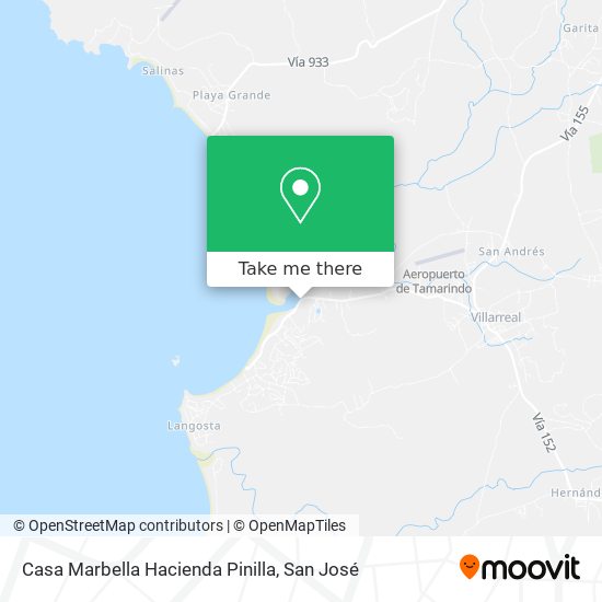Mapa de Casa Marbella Hacienda Pinilla