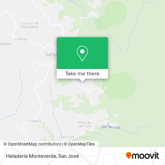 Mapa de Heladeria Monteverde