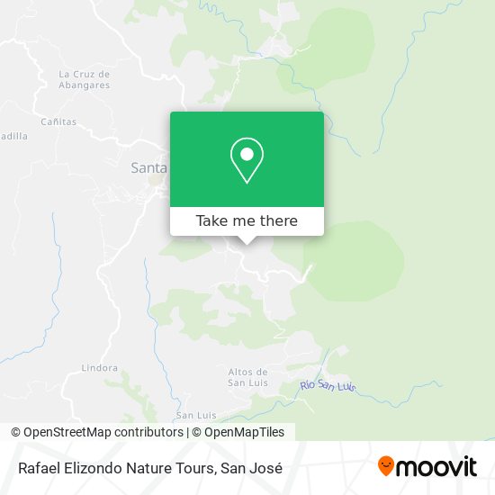 Rafael Elizondo Nature Tours map