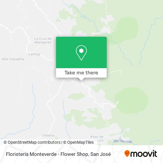 Floristería Monteverde - Flower Shop map