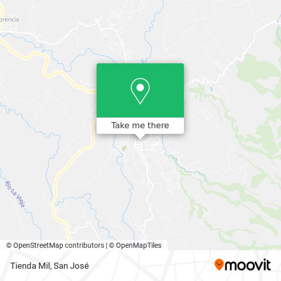 Mapa de Tienda Mil