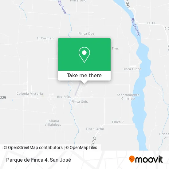 Parque de Finca 4 map