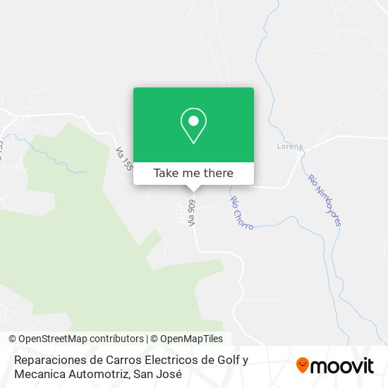 Reparaciones de Carros Electricos de Golf y Mecanica Automotriz map