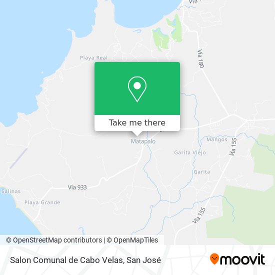 Salon Comunal de Cabo Velas map