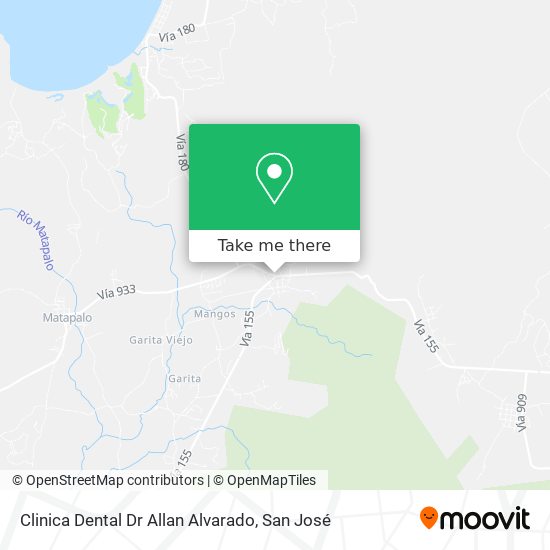 Clinica Dental Dr Allan Alvarado map