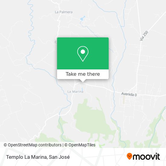 Mapa de Templo La Marina
