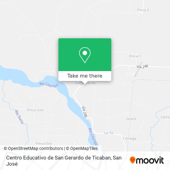 Centro Educativo de San Gerardo de Ticaban map