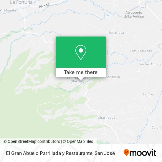 El Gran Abuelo Parrillada y Restaurante map