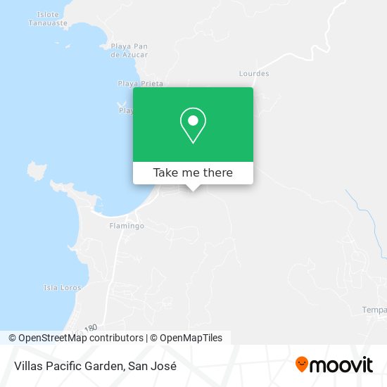 Mapa de Villas Pacific Garden
