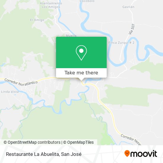 Restaurante La Abuelita map