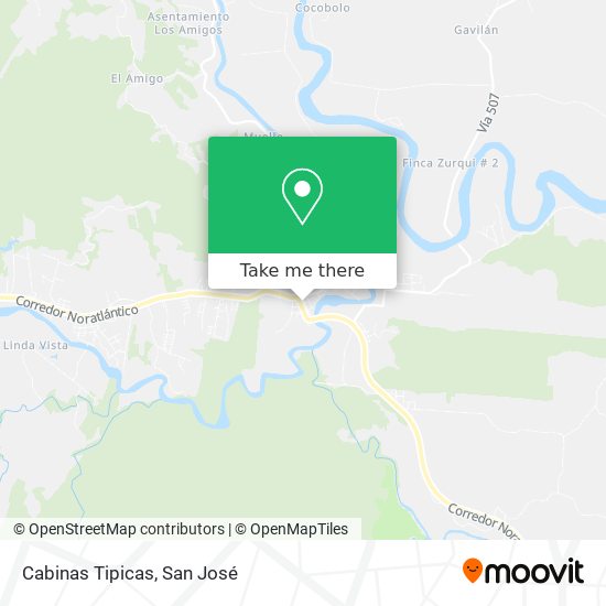 Mapa de Cabinas Tipicas