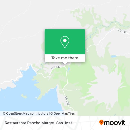 Mapa de Restaurante Rancho Margot