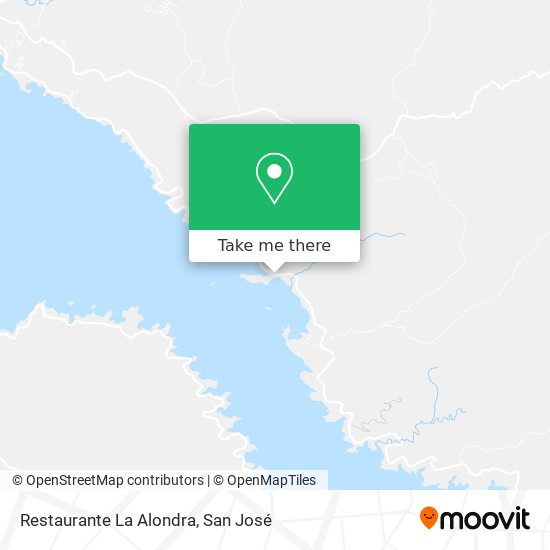 Restaurante La Alondra map