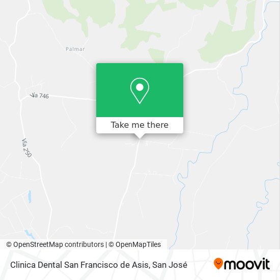 Clinica Dental San Francisco de Asis map