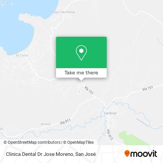 Clinica Dental Dr Jose Moreno map