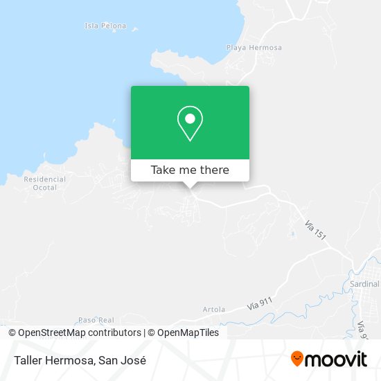 Mapa de Taller Hermosa